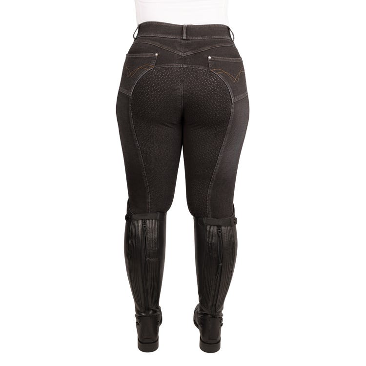 Hy Equestrian Elevate Style Denim Breeches image 7