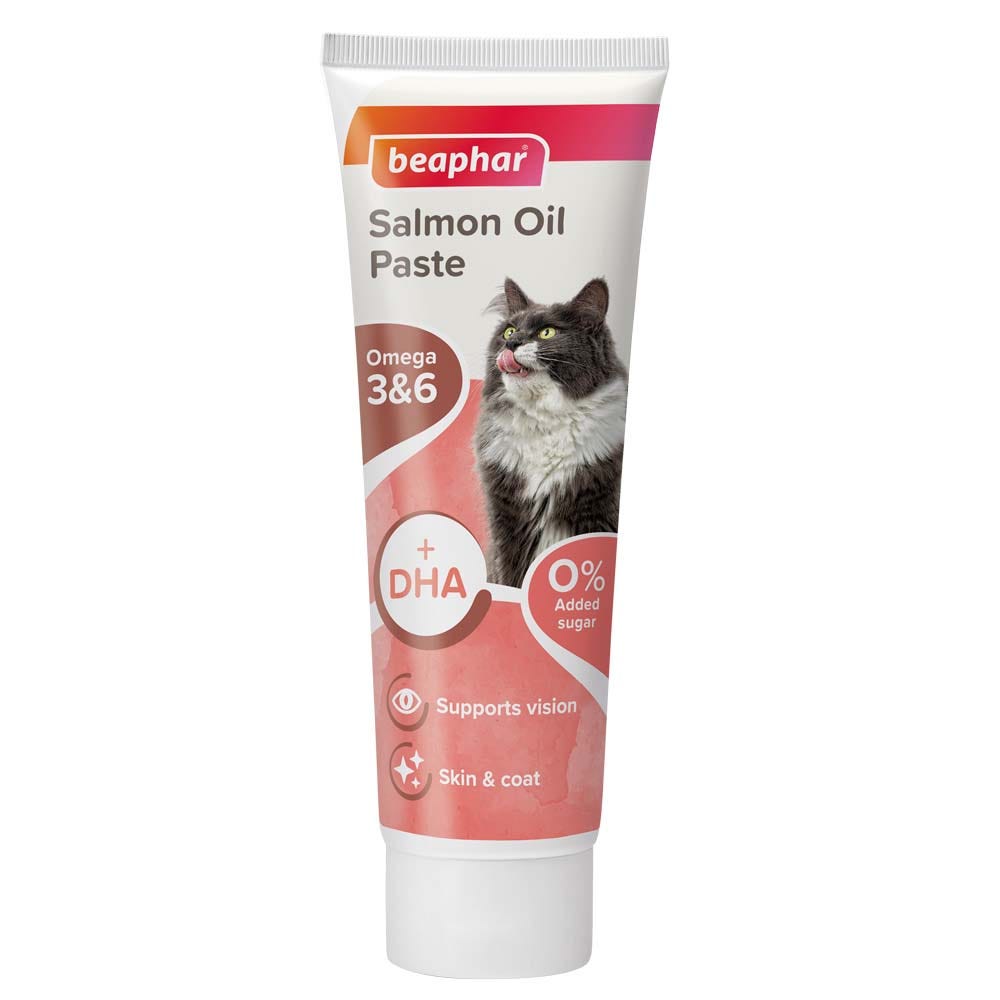 Beaphar Salmon Oil Paste for Cats image 1