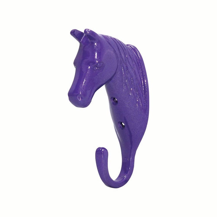 Perry Equestrian Horse Head Single Stable/Wall Hook image 6