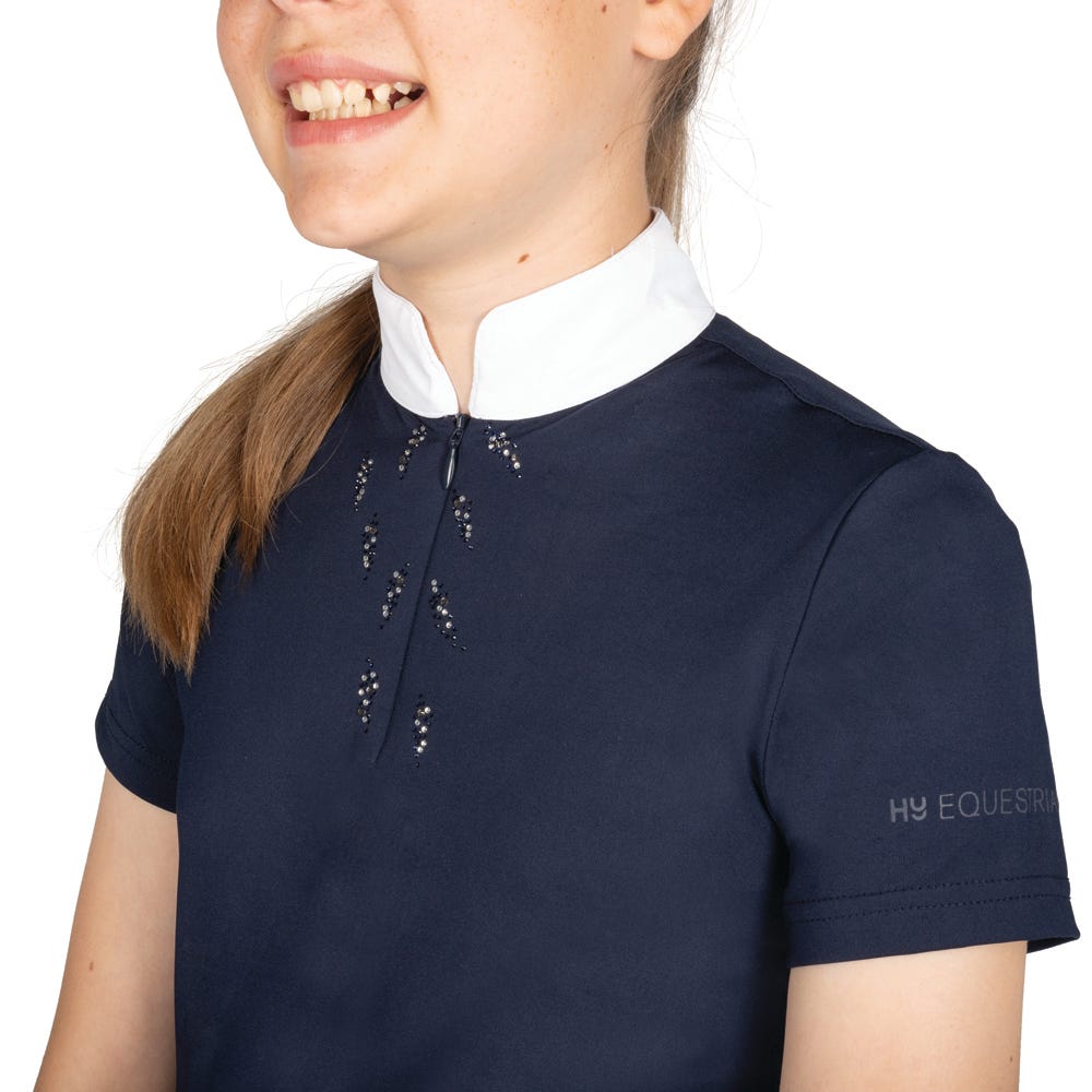 Hy Equestrian Children's Roka Reign Show Shirt image 4