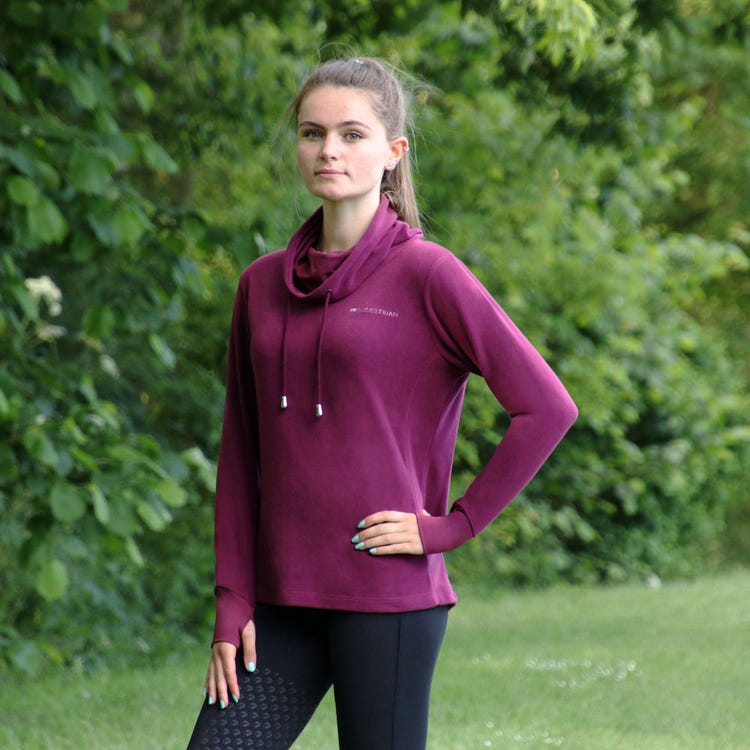 Hy Equestrian Synergy Cowl Neck Top image 4