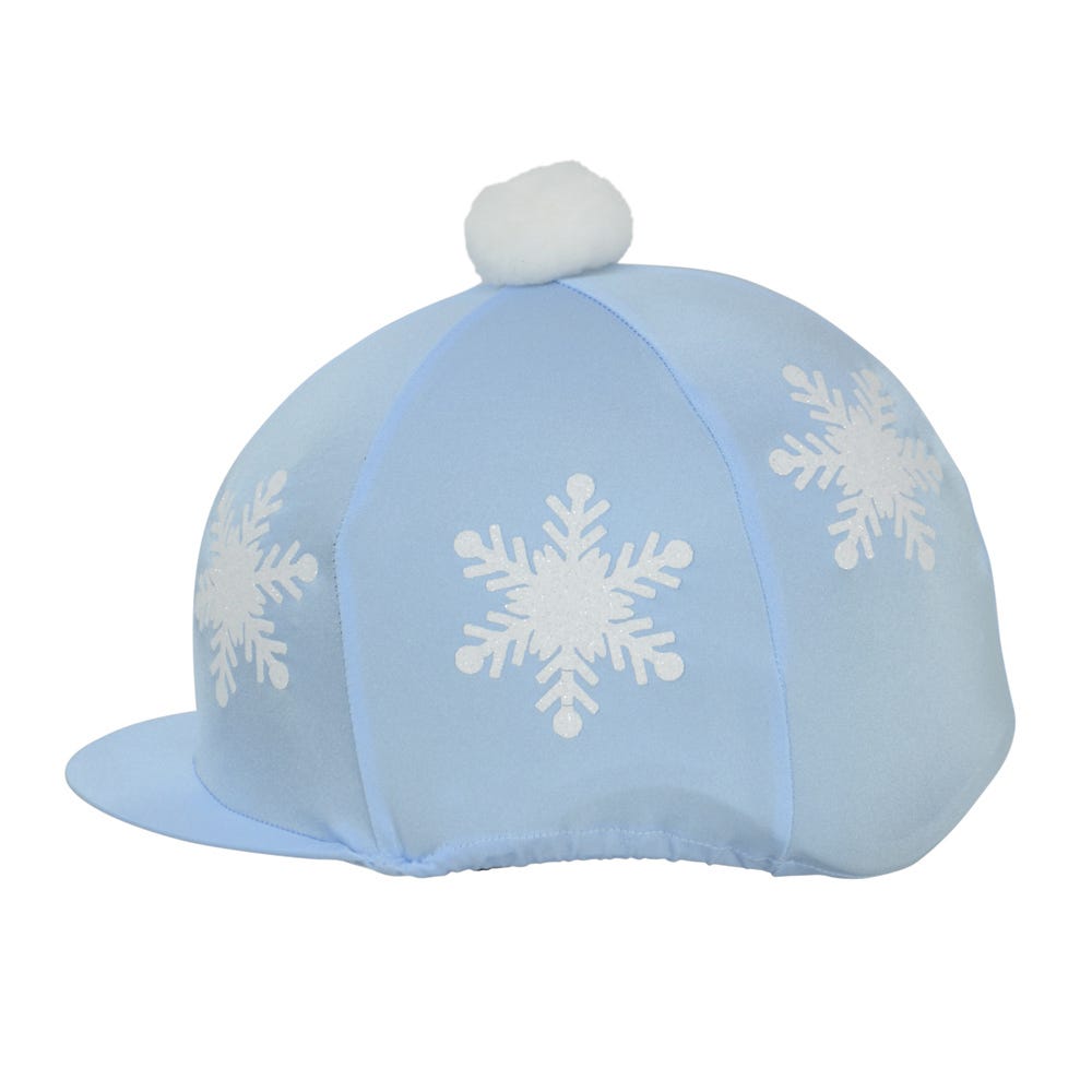 Hy Equestrian Snowflake with Pom Pom Hat Cover image 1