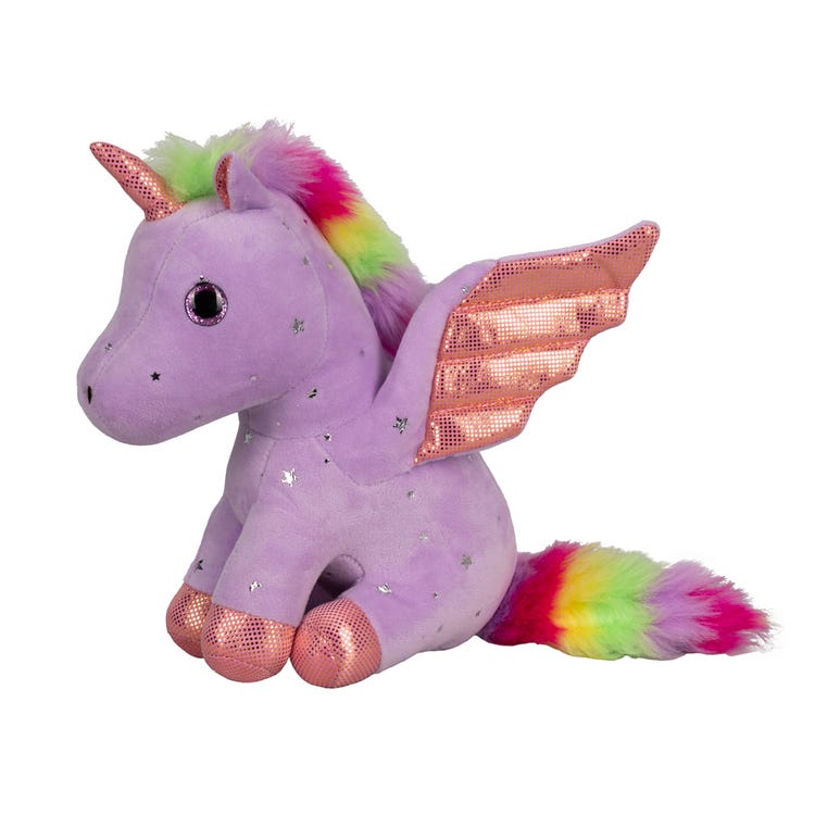Hy Equestrian Play Time Ponies - Plush Unicorn image 2