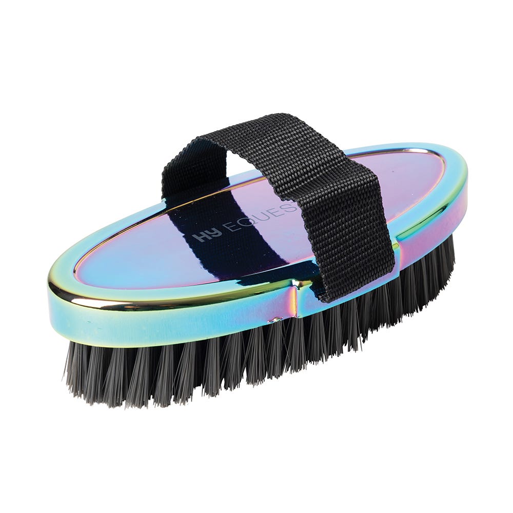 Hy Equestrian Metellic Body Brush image 1