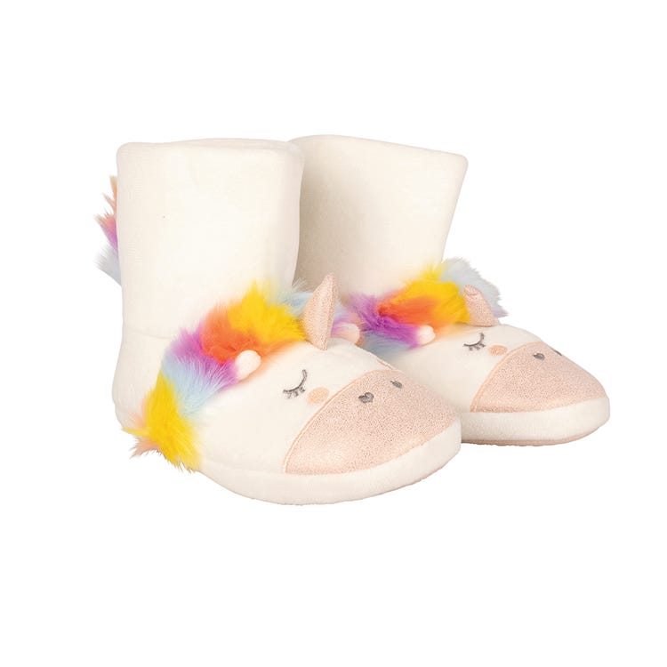 Unicorn Boot Slippers by Little Rider image 1