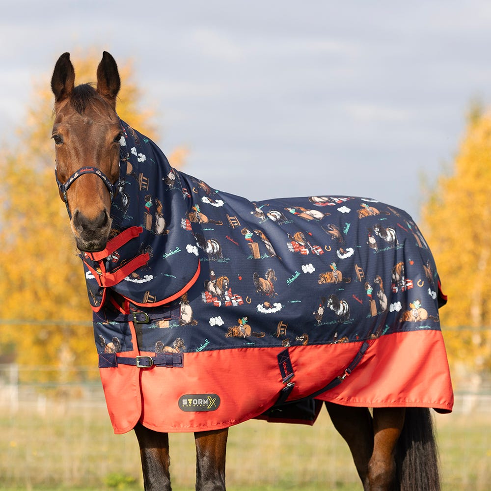 StormX Original 200 Combi Turnout Rug - Thelwell Collection Practice Makes Perfect image 2