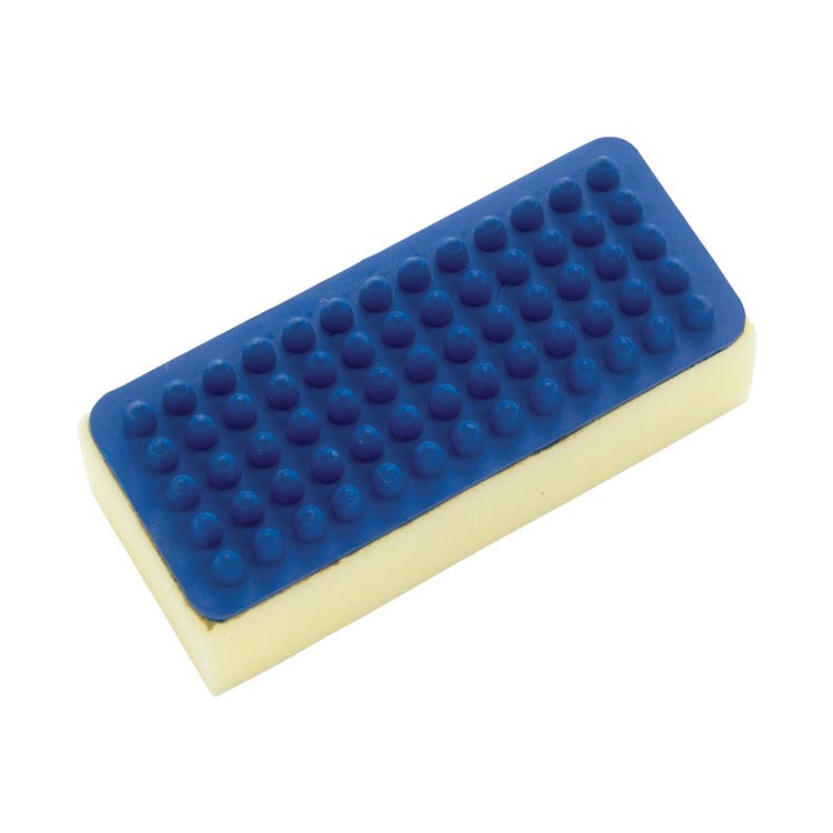 Lincoln Rubber Sponge Curry Comb image 1