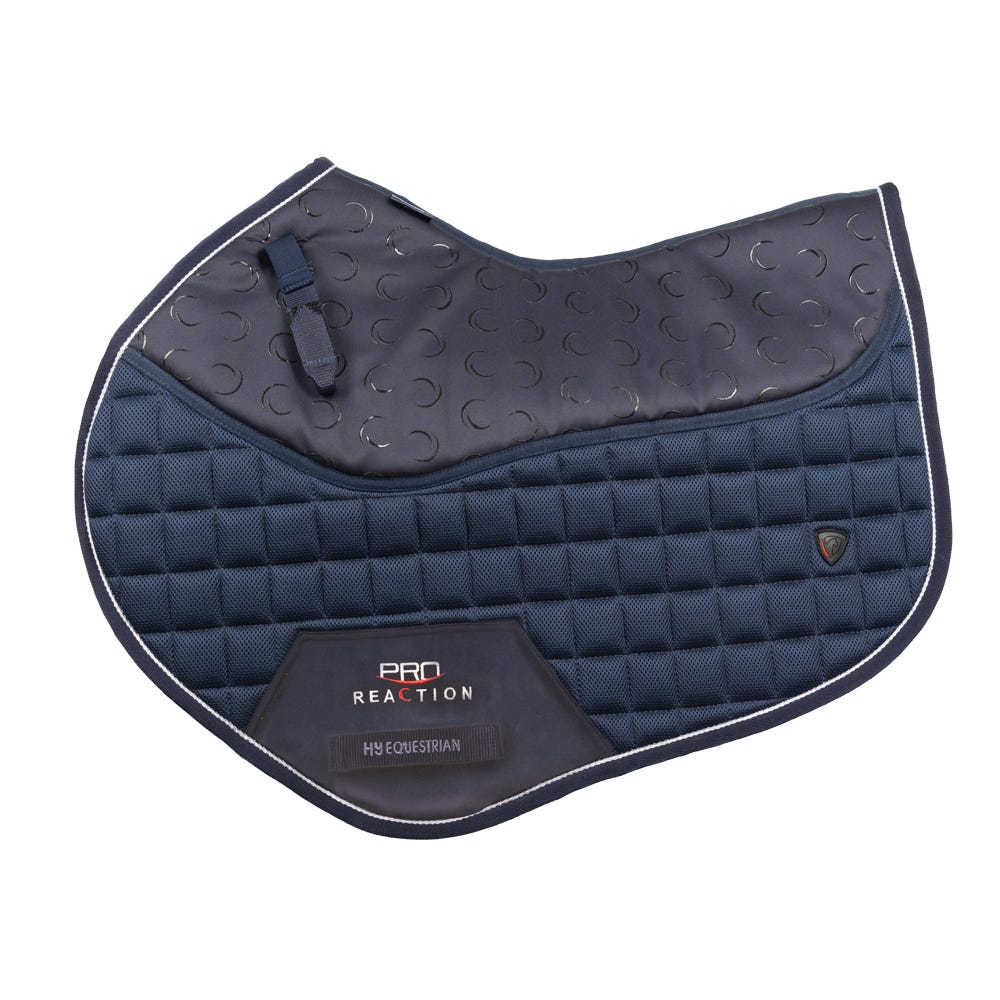 ProReaction 3D Mesh Close Contact Saddle Pad with Silicone by Hy Equestrian image 1