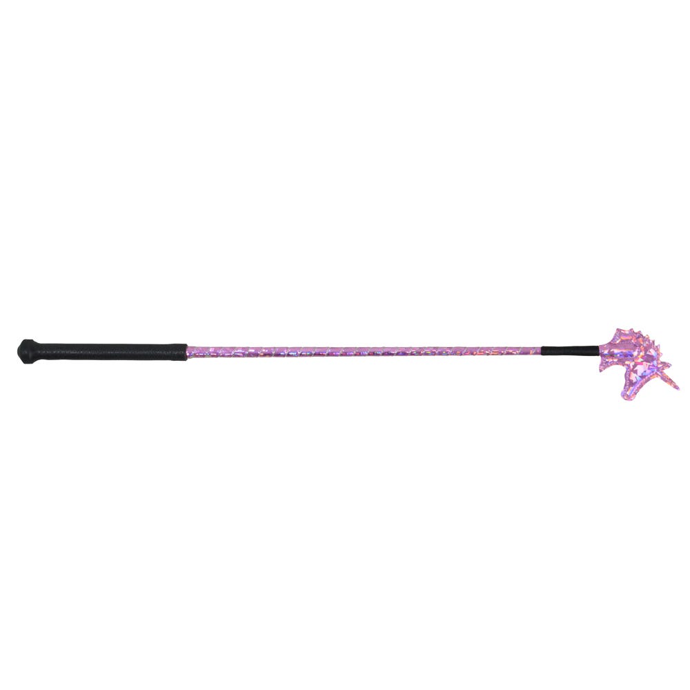 Hy Equestrian Little Unicorn Shimmer Riding Whip image 1