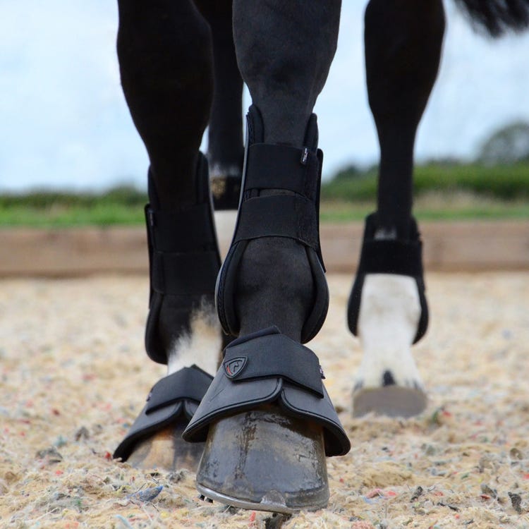 Hy Equestrian Armoured Guard Pro Reaction Over Reach Boots image 4