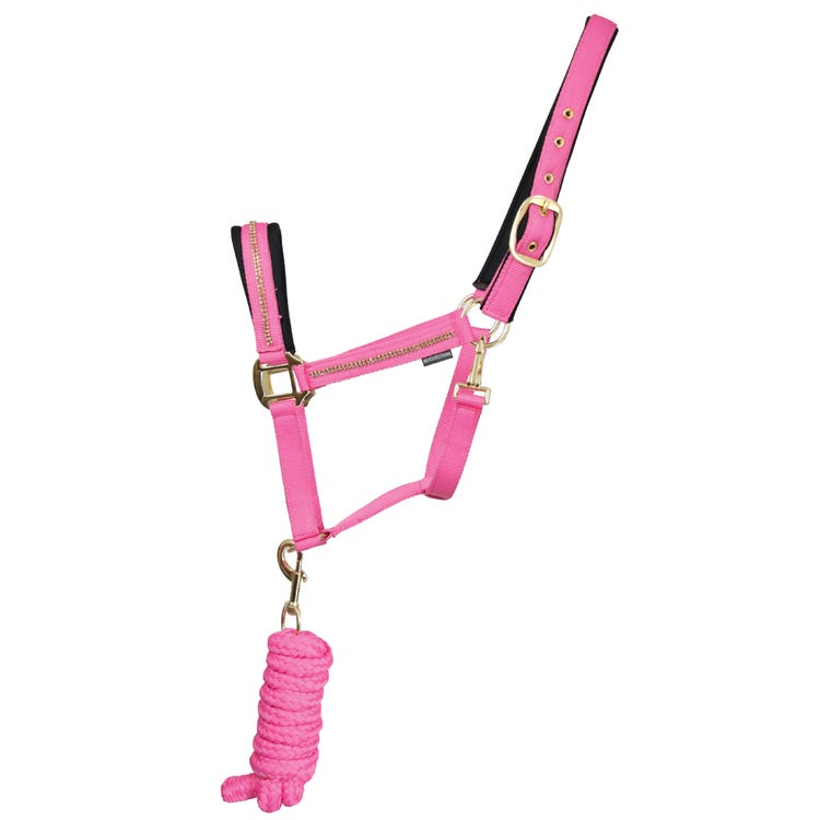 Hy Equestrian Sparkling Head Collar &amp; Lead Rope Set image 5