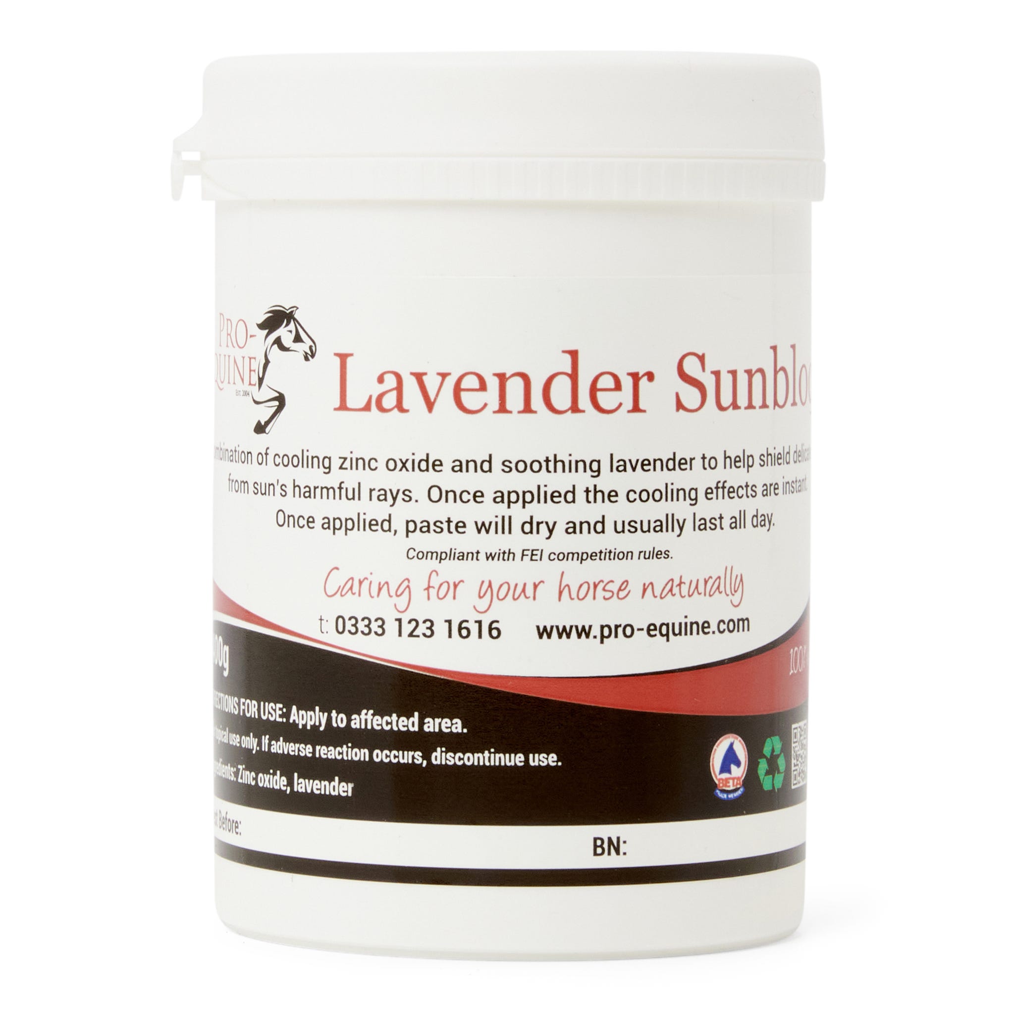 Pro-Equine Lavender Sunblock image 1