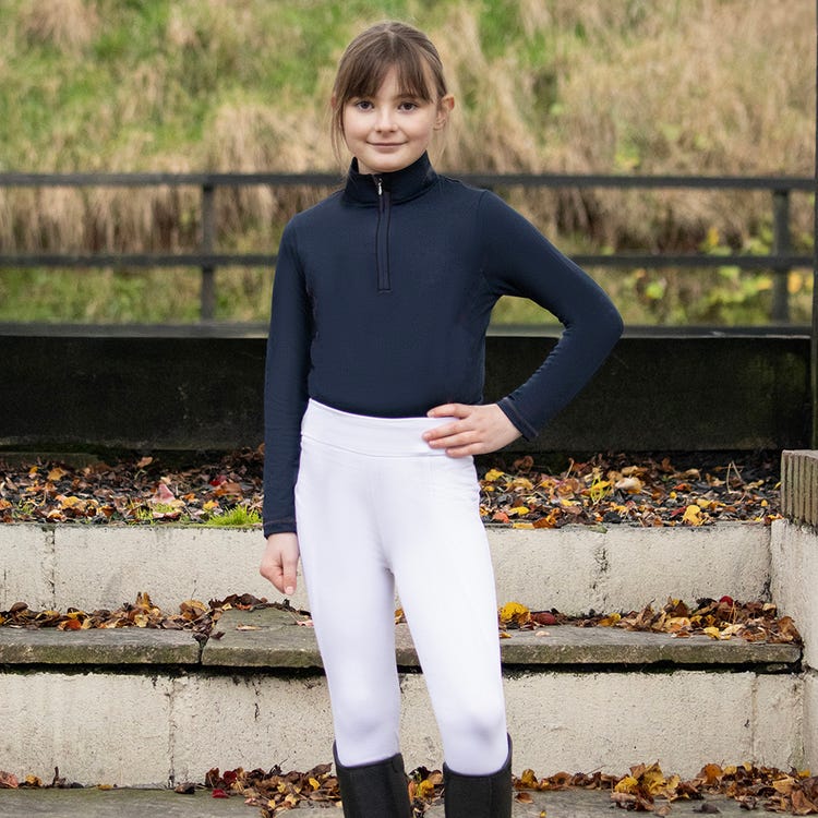 Hy Equestrian Children&#039;s Melton Riding Tights image 12