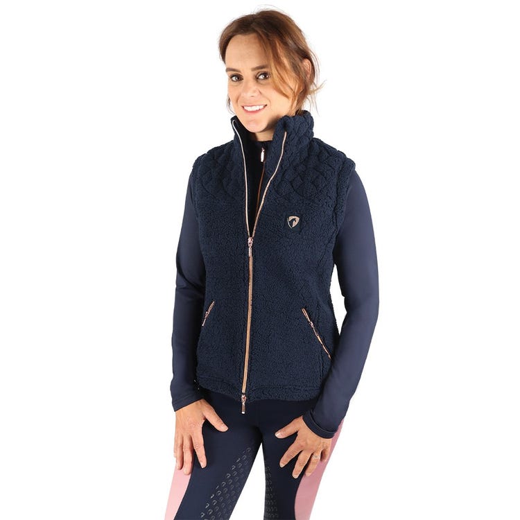 Hy Equestrian Elevate Teddy Fleece Gilet image 1