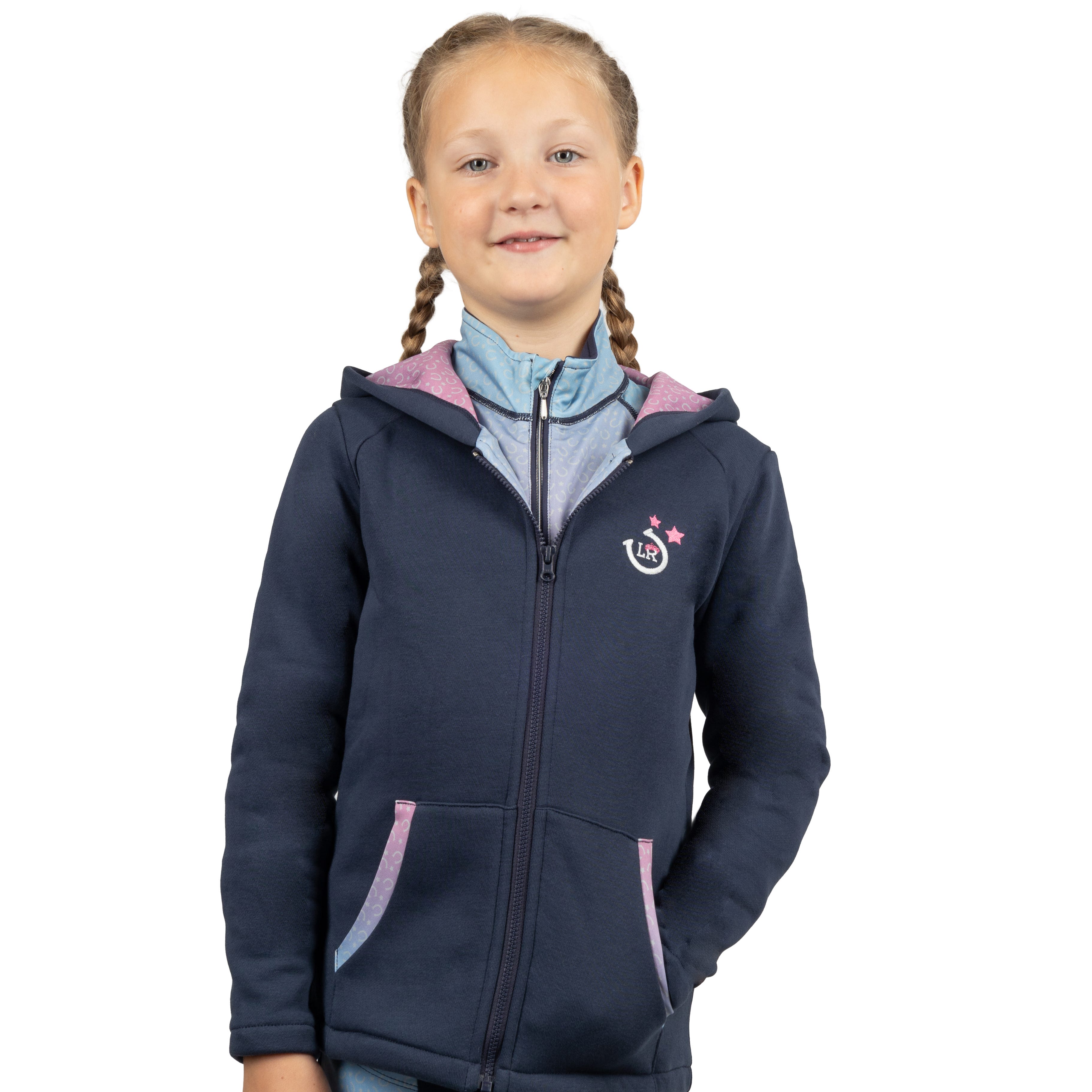 Lucky Star Zip Jacket By Little Rider image 2