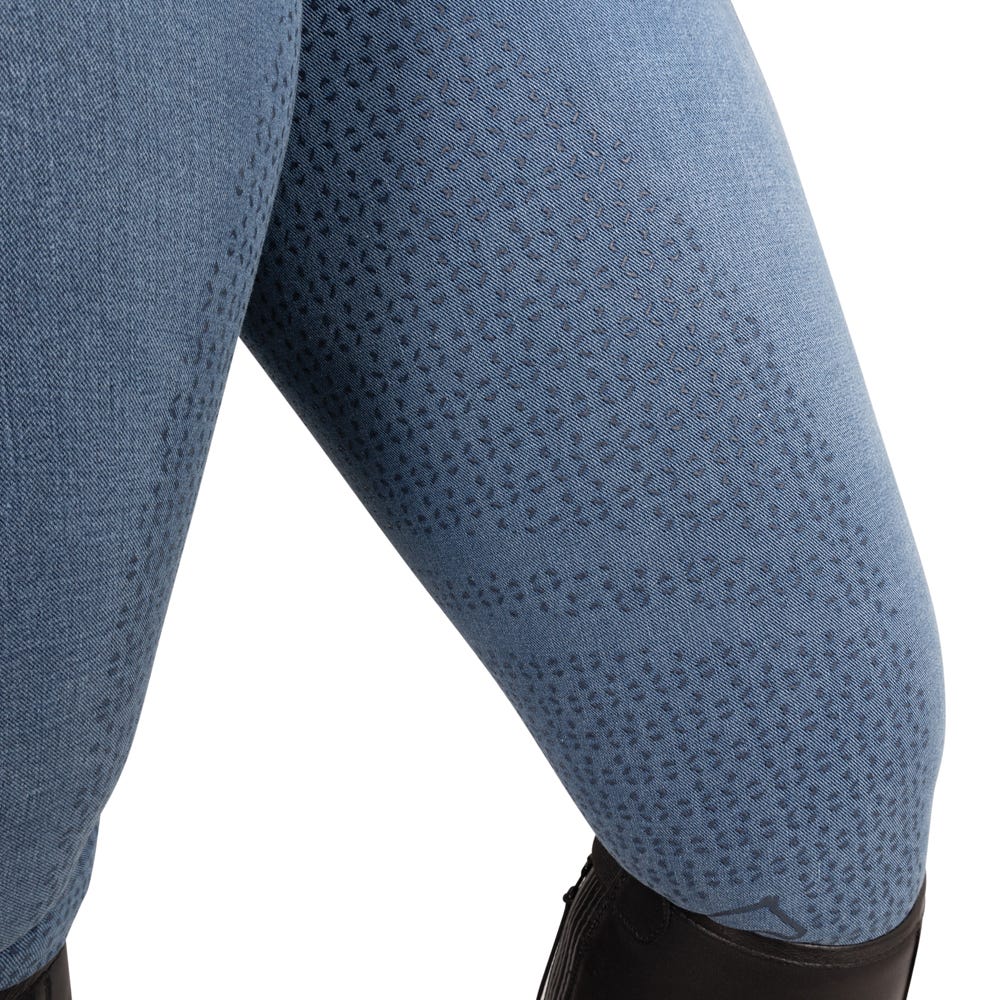 Hy Equestrian Elevate Chambray Denim Tights image 5