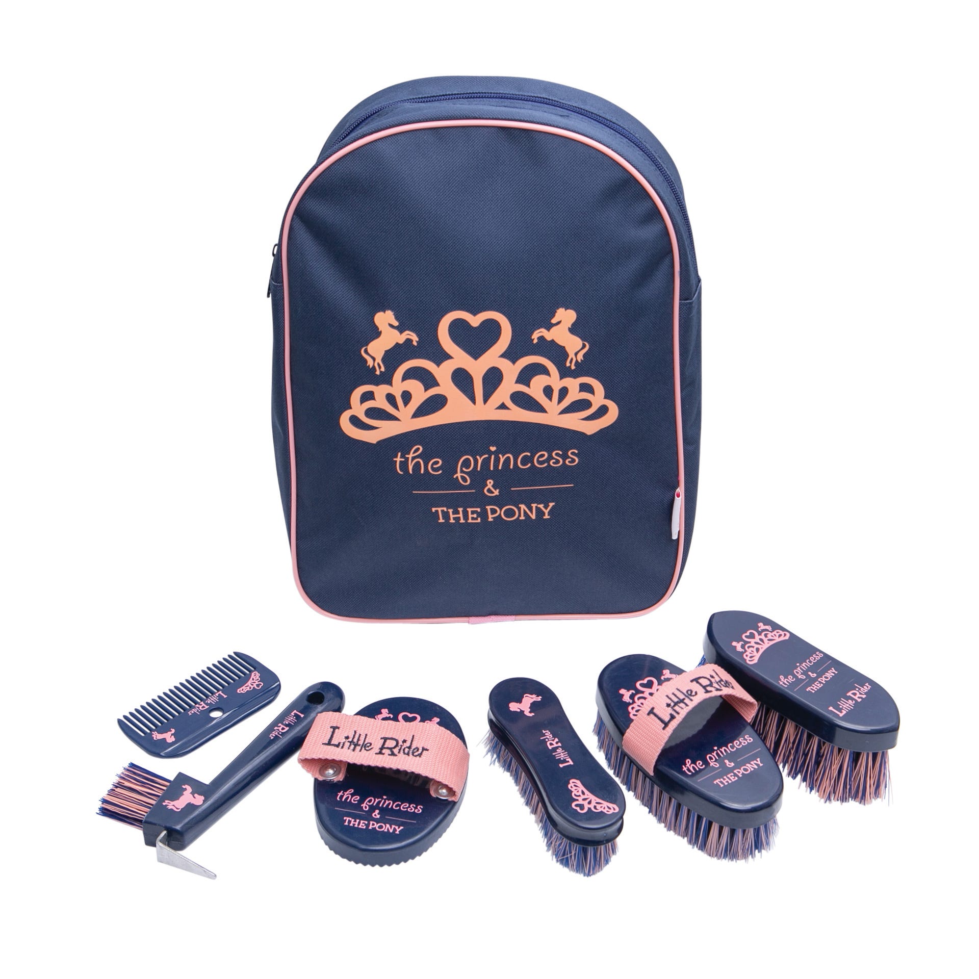 The Princess and The Pony Complete Grooming Kit Rucksack by Little Rider image 1