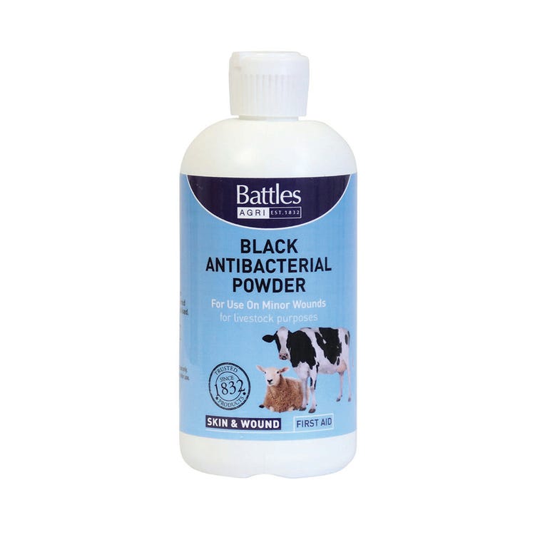 Battles Black Anti-Bacterial Powder  image 1