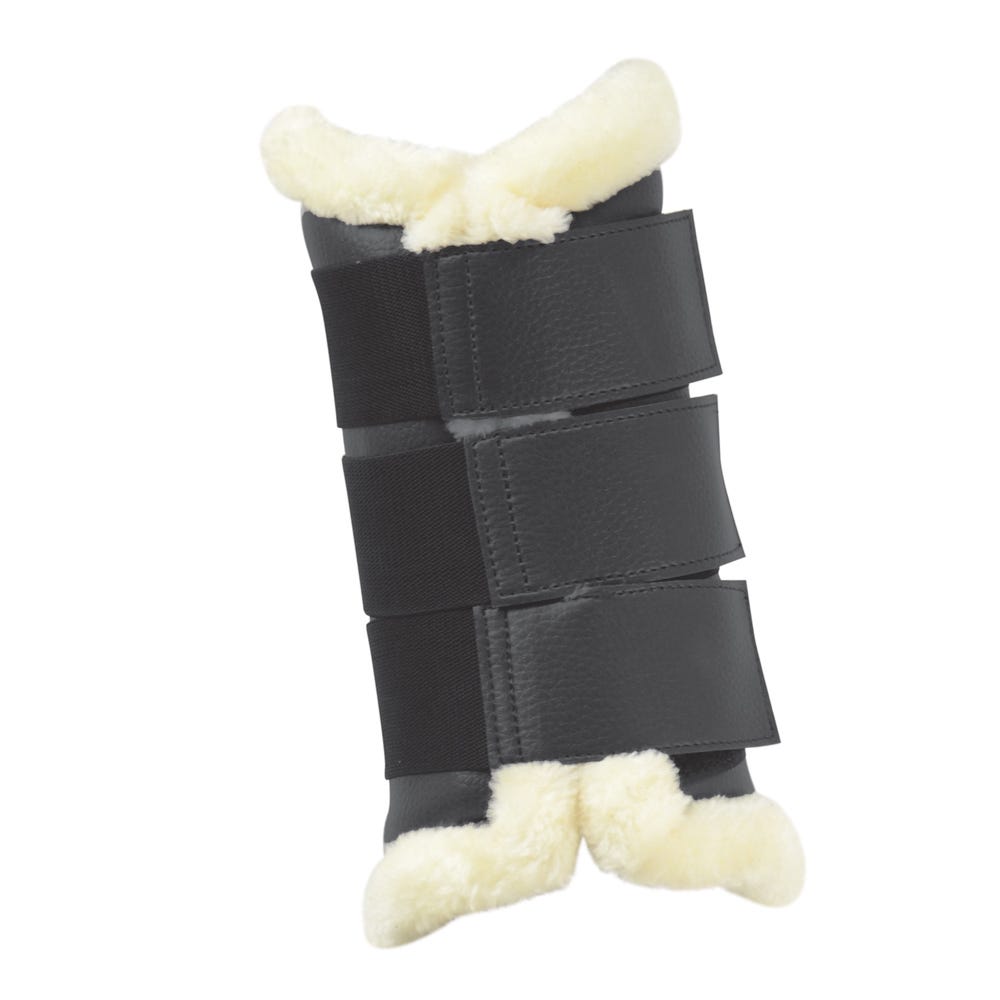 Hy Equestrian Combi Leather Brushing Boots image 1