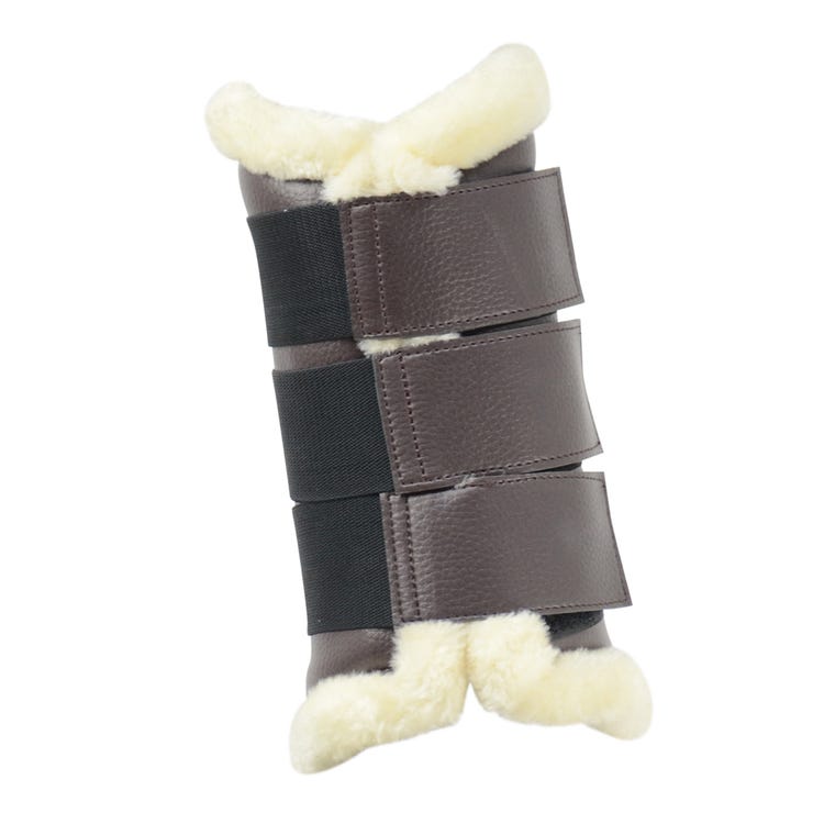 Hy Equestrian Combi Leather Brushing Boots image 2