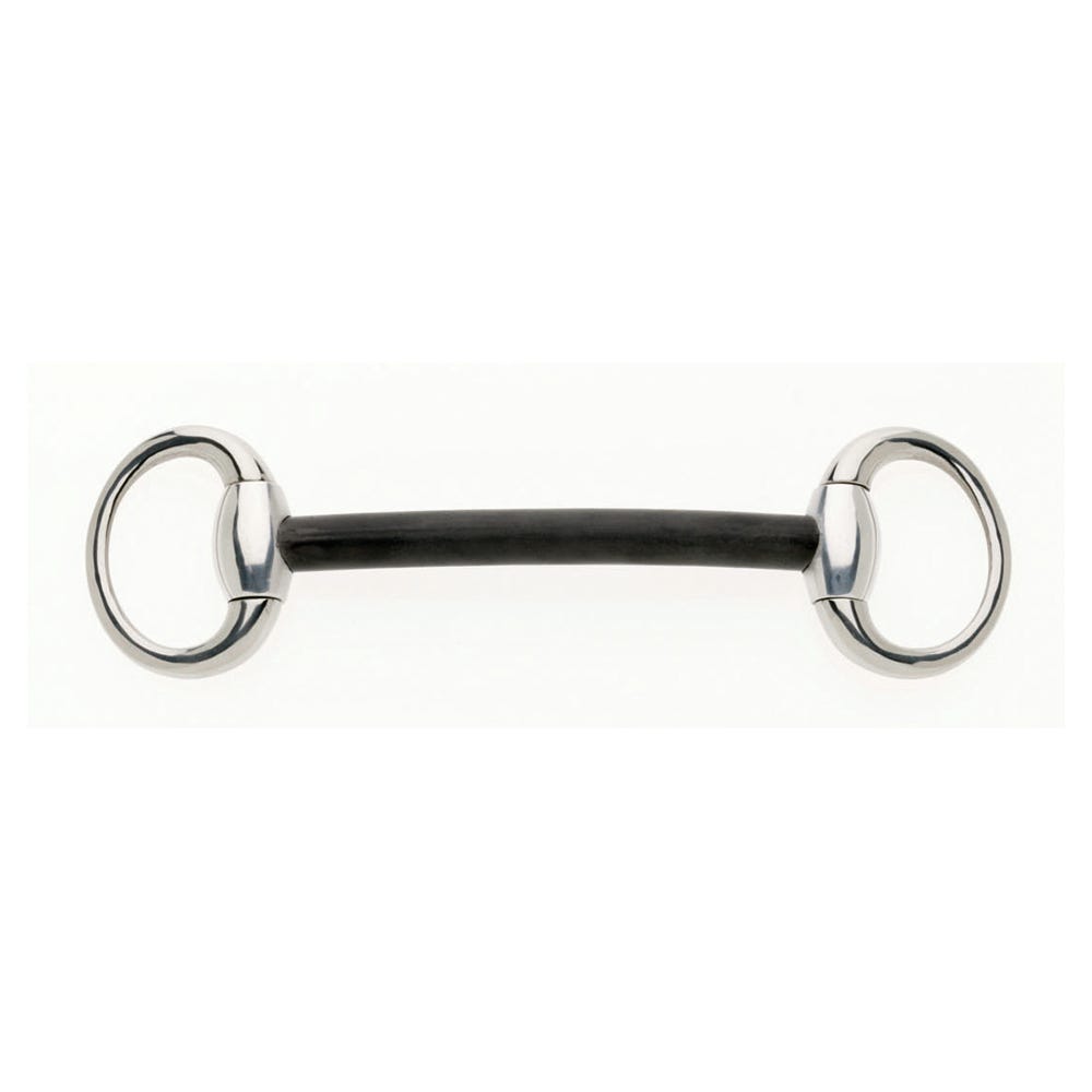 Nylon Mullen Mouth Eggbutt Snaffle image 1