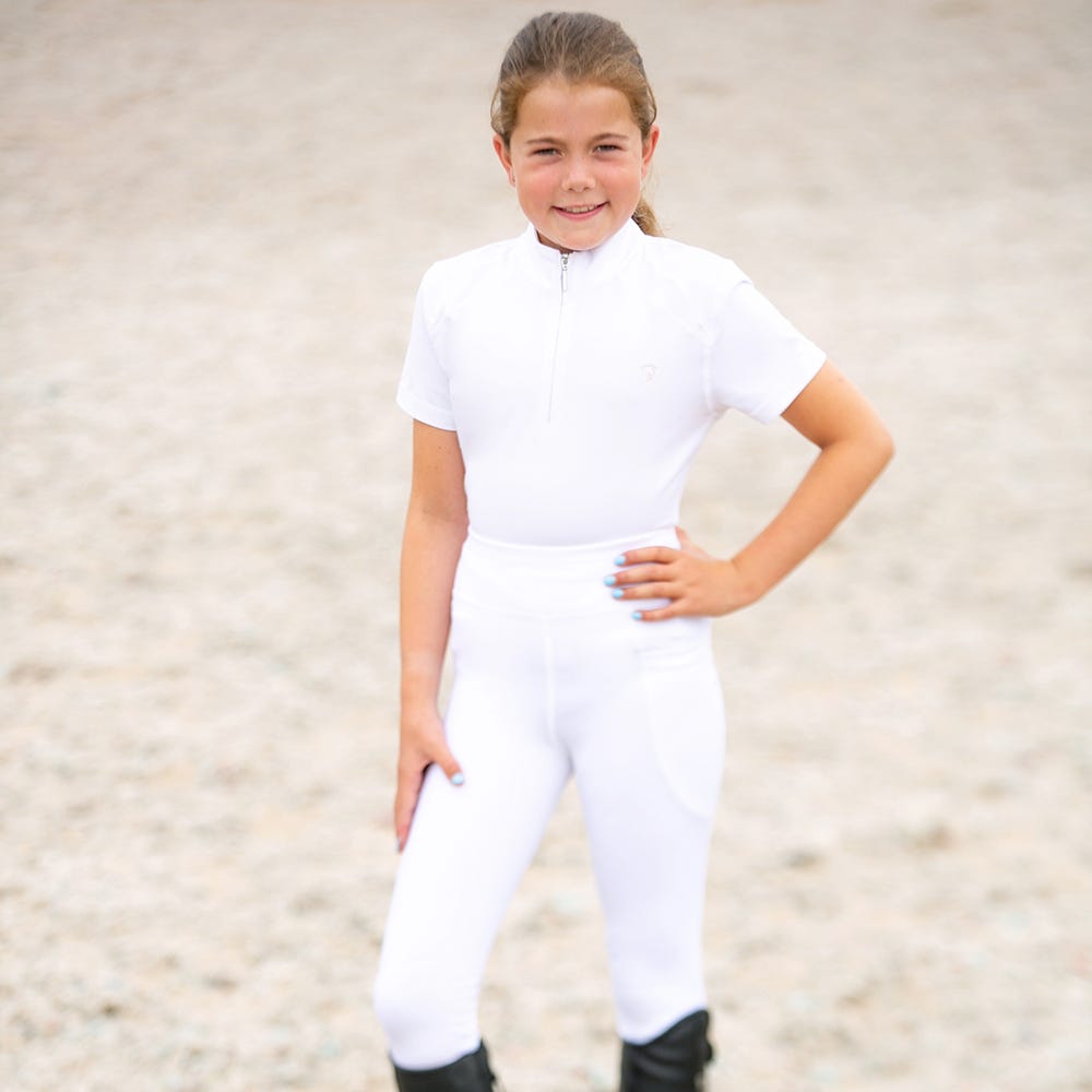 Hy Equestrian Children&#039;s Selah Competition Riding Tights image 13