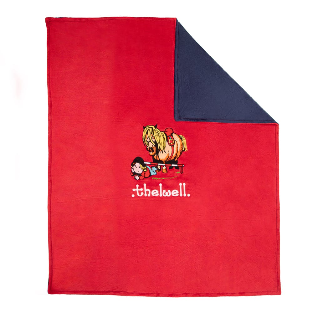 Hy Equestrian Thelwell Collection Fleece Blanket image 2