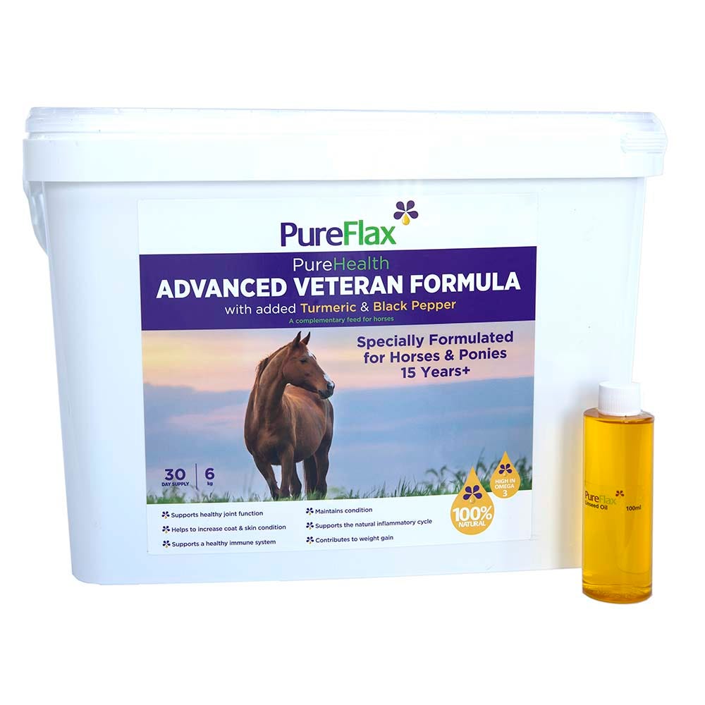 PureFlax PureHealth Advaced Veteran Formula - With Added Turmeric &amp; Black Pepper image 1