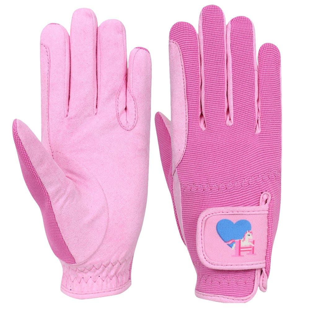 Little Rider Little Show Pony Children&#039;s Riding Gloves image 1