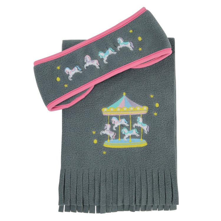 Merry Go Round Head Band and Scarf Set by Little Rider image 2