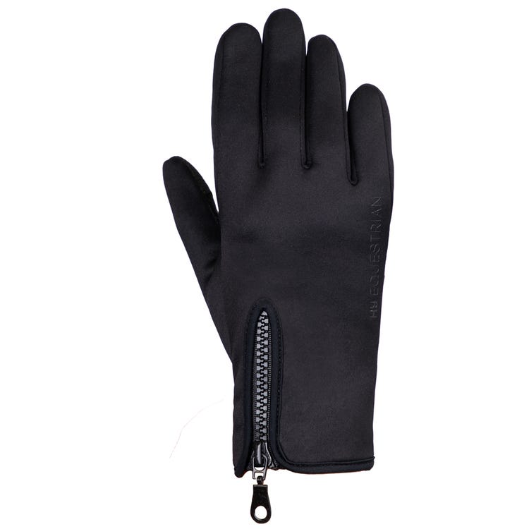 Hy Equestrian Stalactite Zip Riding and General Gloves image 1