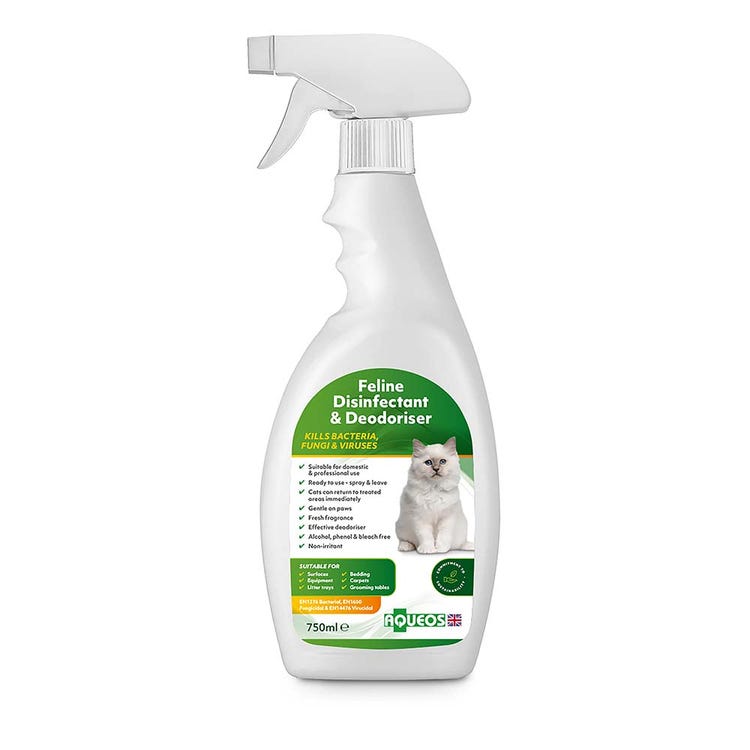 Aqueos Disinfectant &amp; Deodoriser for Cats image 1