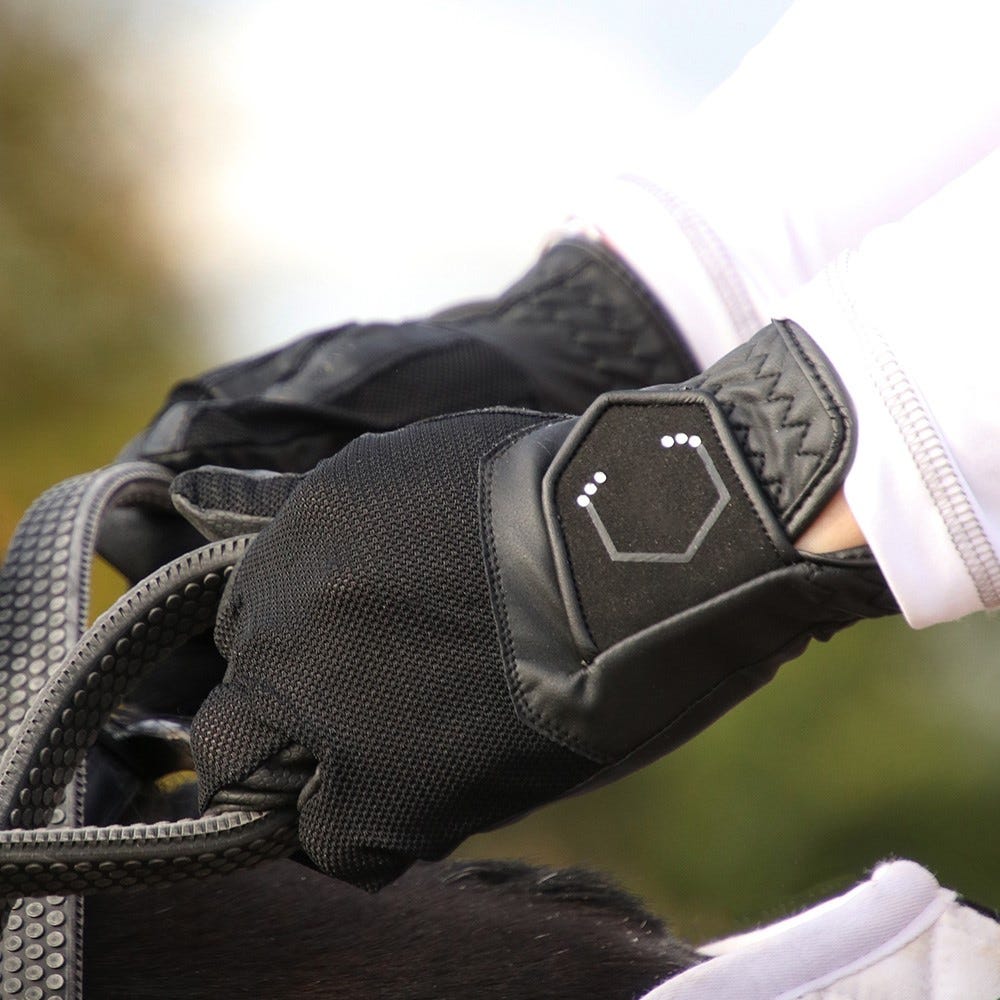 Coldstream Next Generation Blakelaw Diamante Riding Gloves image 7