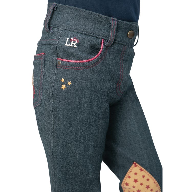 Riding Star Collection Denim Jodhpurs by Little Rider image 4