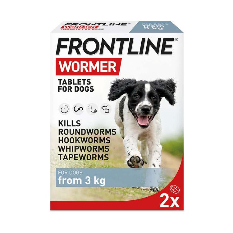 Frontline Wormer Tablets for Dogs image 1