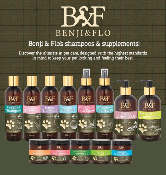Benji & Flo Shampoo's & Supplements