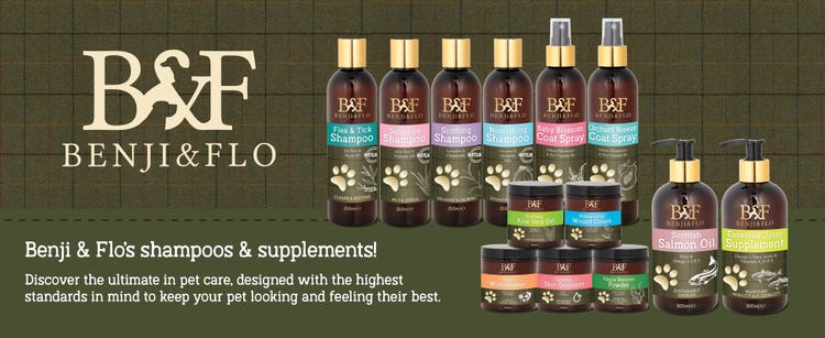 Benji & Flo Shampoo's & Supplements